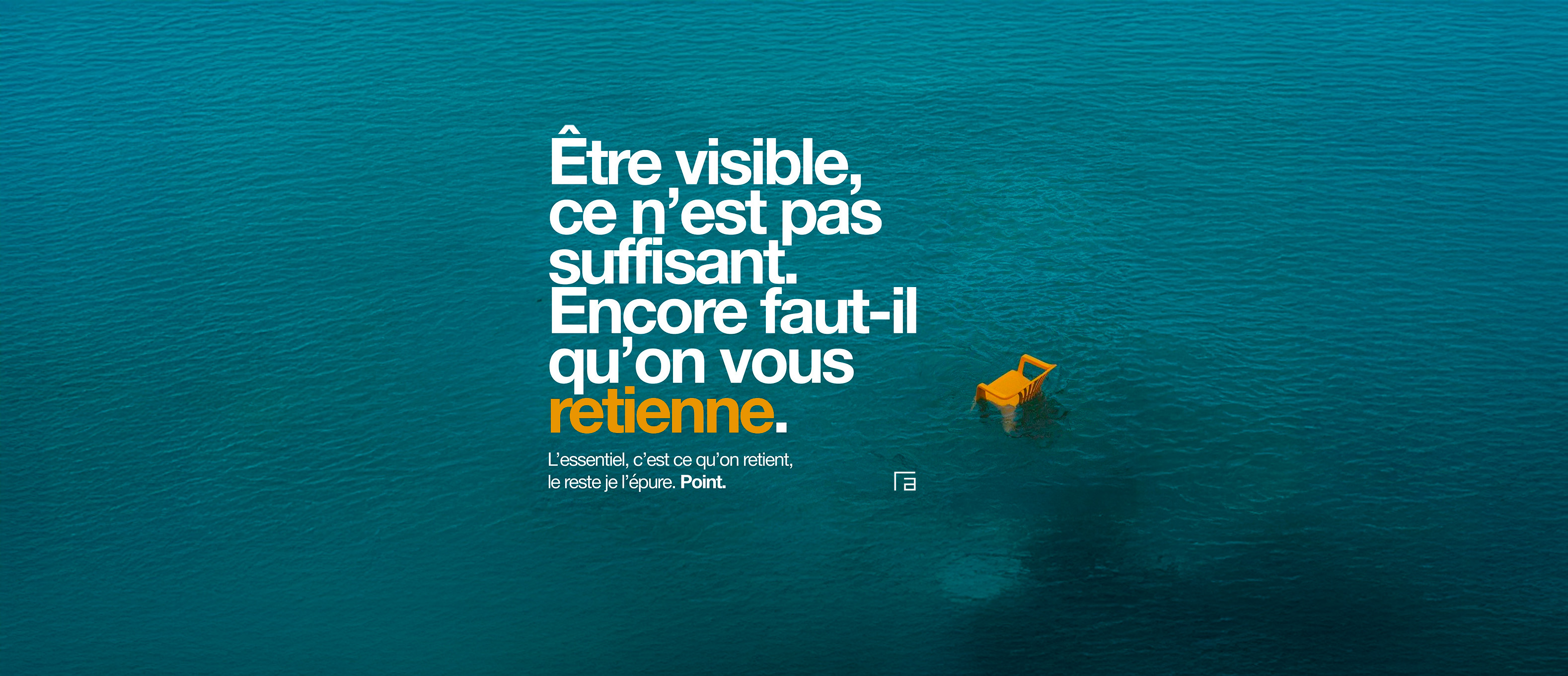 Service - Scène de collage d'affiches